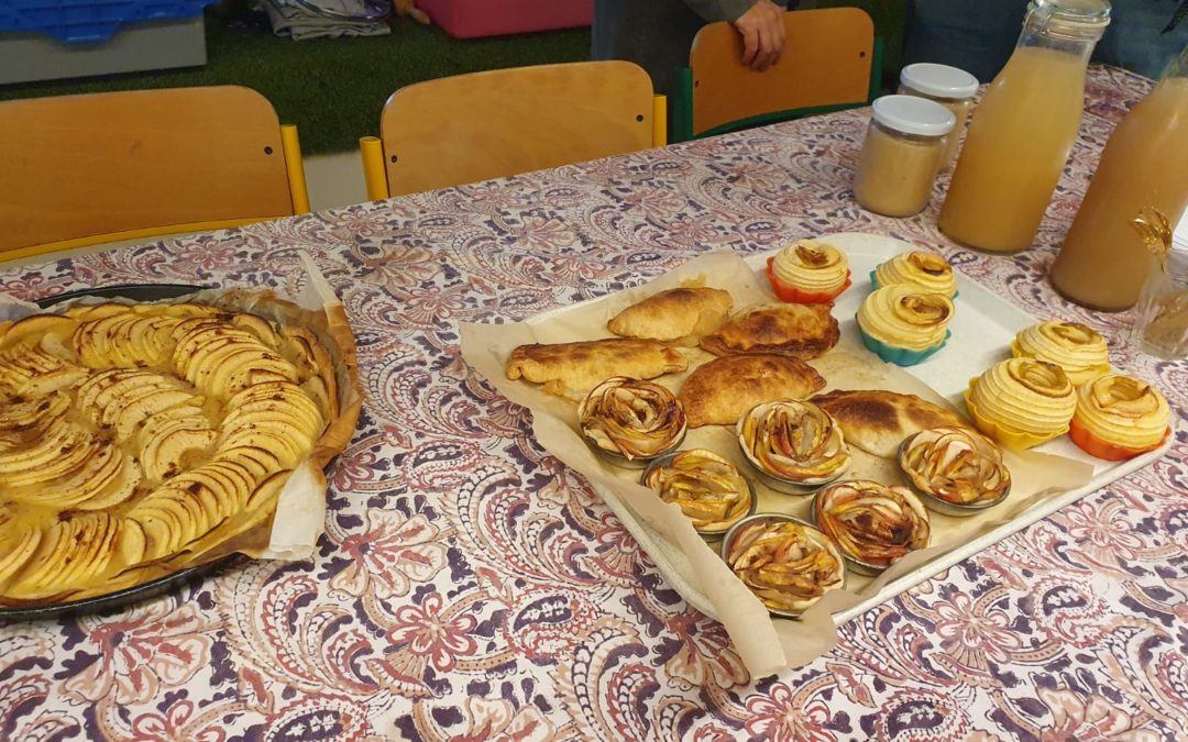 Ateliers cuisine et apéro du 21 octobre 2024 pour la fête de la pomme