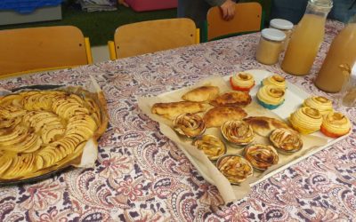 Ateliers cuisine et apéro du 21 octobre 2024 pour la fête de la pomme