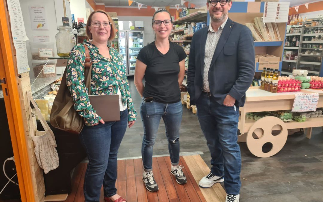 Rencontre avec les responsables de Coop’Cot à Créteil