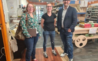 Rencontre avec les responsables de Coop’Cot à Créteil