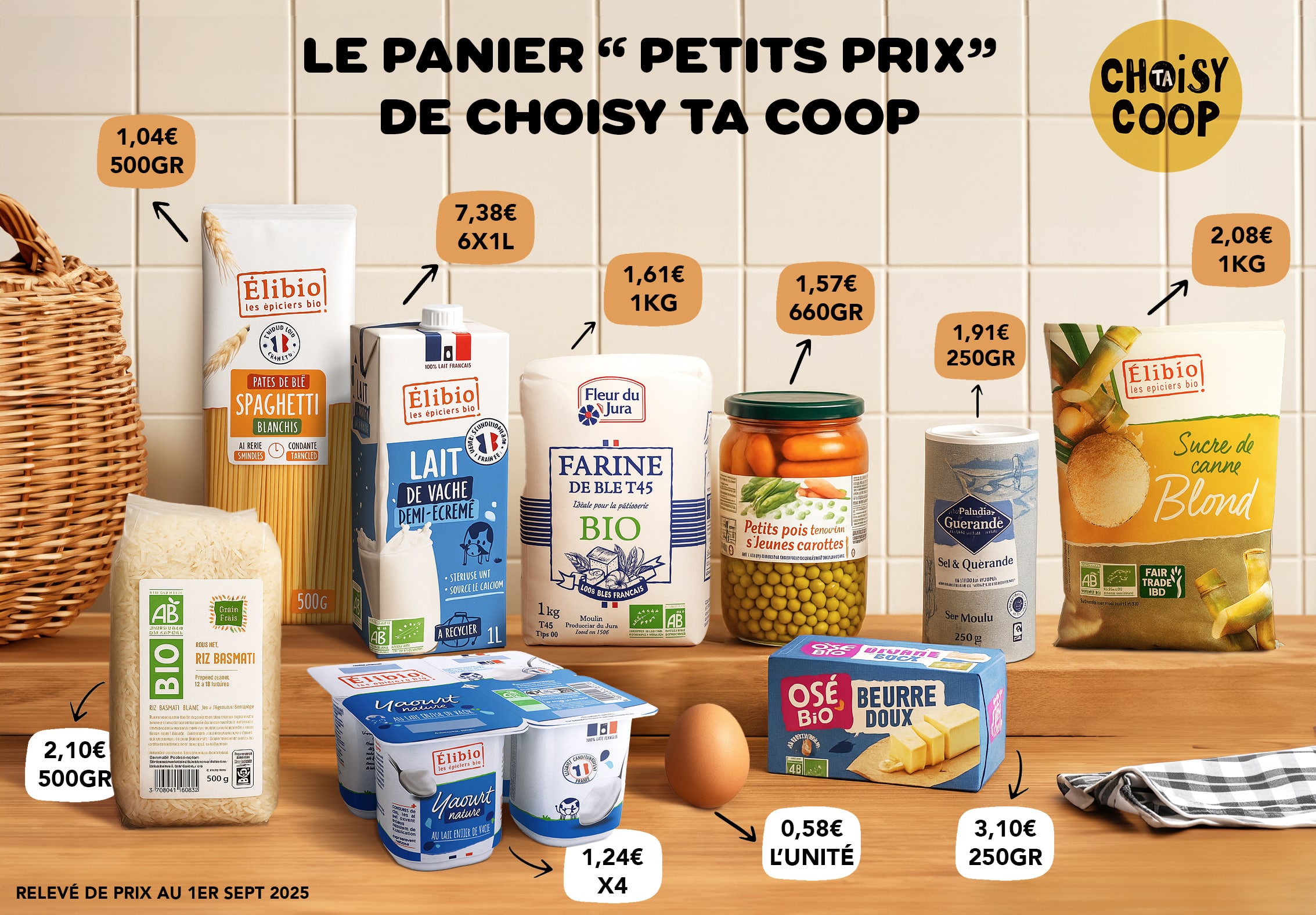 Choix de produits à Choisy ta Coop, 94600 Choisy le Roi